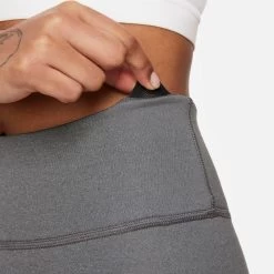 Nike Women's Therma-FIT One Mid-Rise Leggings -Sports store DD5475 068 IronGrey MODDET