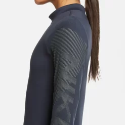 Nike Women's Therma-FIT ADV Hyperwarm Pro Mock Neck Long Sleeve Top -Sports store DD6574 437 ThunderBlue MODDET