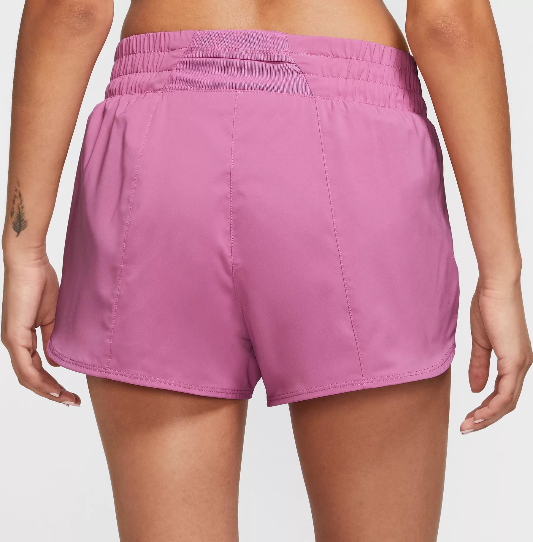 Nike Women's One Mid-Rise 3” Brief-Line Shorts 4 Nike Women's One Mid-Rise 3” Brief-Line Shorts - Image 2