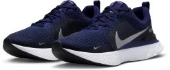 Nike Men's React Infinity 3 Running Shoes -Sports store DZ3014401 DZ3014401 CollegiateNavySilv TOE