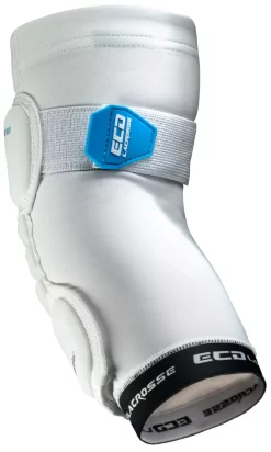 ECD Men's Echo Lacrosse Arm Pad -Sports store ECHOAP 601001 White AR