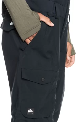 Quiksilver Men's Utility Snow Bib -Sports store EQYTP03153 KVJ0 TrueBlack MODDET alt1