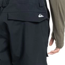 Quiksilver Men's Utility Snow Bib -Sports store EQYTP03153 KVJ0 TrueBlack MODDET alt2