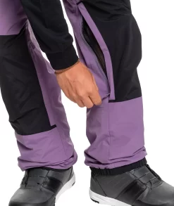 Quiksilver Men's Snow Down Pants 19 Quiksilver Men's Snow Down Pants -Sports store EQYTP03189 PNW0 GRAPECOMPOTE MODDET alt1