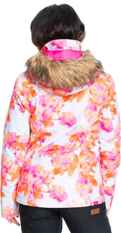 Roxy Women's Jet Ski Jacket -Sports store ERJTJ03319 WBB3 BRIGHTWHITEJORJA MODBCK