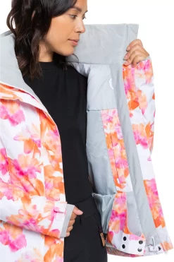 Roxy Women's Jet Ski Jacket -Sports store ERJTJ03319 WBB3 BRIGHTWHITEJORJA MODDET