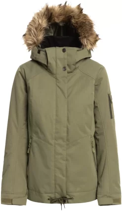 Roxy Women's Meade Ski Jacket -Sports store ERJTJ03367 TPC0 DeepLichenGreen FRT