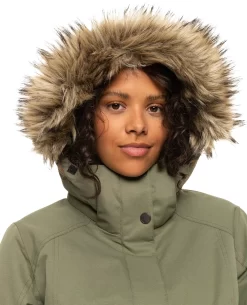 Roxy Women's Meade Ski Jacket -Sports store ERJTJ03367 TPC0 DeepLichenGreen MODDET alt1