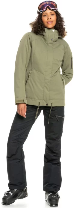 Roxy Women's Meade Ski Jacket -Sports store ERJTJ03367 TPC0 DeepLichenGreen MODSTL