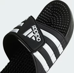 Adidas Men's Adissage Slides 17 Adidas Men's Adissage Slides -Sports store F35580 BlackWhite DET