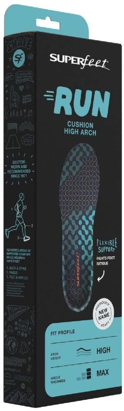 Superfeet ADAPT Run Max Insoles -Sports store FL3350 SeaPine PKG