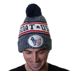 GOAT USA Freedom Winter Hat -Sports store FRDMWNTRHAT Navy DET