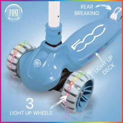 Fiat Youth Glow Kick Scooter -Sports store FTKSB5500 FTKSB5500BL Blue FRTR