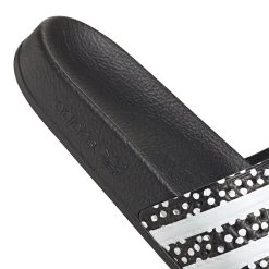 Adidas Women's Adilette OG Slides -Sports store FX5923 BlackWhiteBlack DET alt1