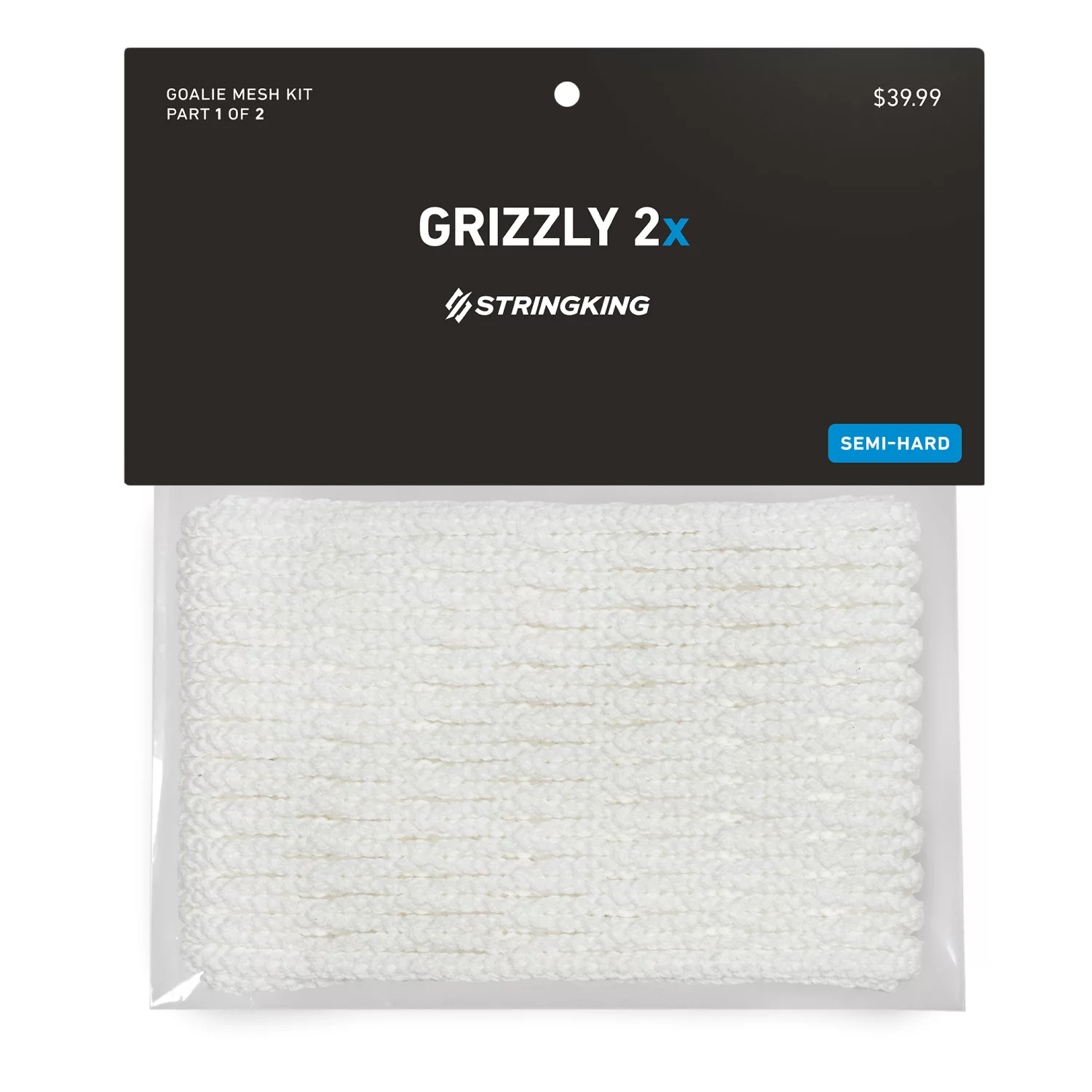 StringKing Grizzly 2x Semi-Hard Goalie Mesh 5 StringKing Grizzly 2x Semi-Hard Goalie Mesh - Image 3