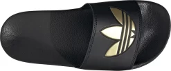 Adidas Women's Adilette Lite Slides 12 Adidas Women's Adilette Lite Slides -Sports store GZ6196 BlackBlackGold TOP