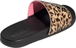 Adidas Women's Adilette Comfort Slides -Sports store GZ6412 BlackBrown BCK