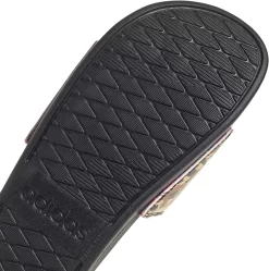 Adidas Women's Adilette Comfort Slides -Sports store GZ6412 BlackBrown DET alt1