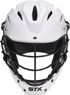 STX Rival Junior Youth Lacrosse Helmet -Sports store HMRIVJ 00WEB White FRT