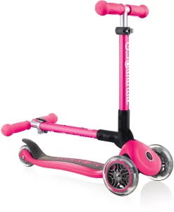 Globber Junior Foldable Scooter 24 Globber Junior Foldable Scooter -Sports store JRFOLD 435110 Fuchsia DET alt4