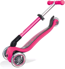 Globber Junior Foldable Scooter 25 Globber Junior Foldable Scooter -Sports store JRFOLD 435110 Fuchsia DET alt5
