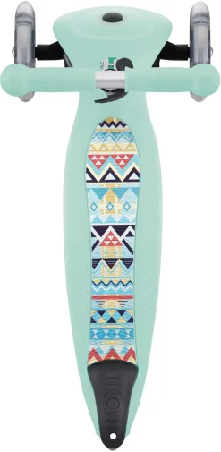 Globber Junior Series 3-Wheel Foldable Scooter -Sports store JRSERIES 431206 Mint TOP