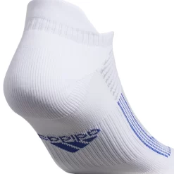 Adidas Men's Superlite No Show Tab Socks 2 Pack -Sports store MUB21NS 51521 WhiteRoyalBlue BCK