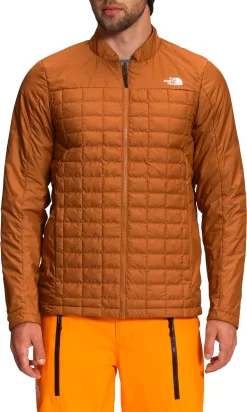 The North Face Men's ThermoBall Eco Snow Triclimate 3-in-1 Jacket 13 The North Face Men's ThermoBall Eco Snow Triclimate 3-in-1 Jacket -Sports store NF0A4P7M 7Q5 ConeOrangeLeatherBrown MODDET