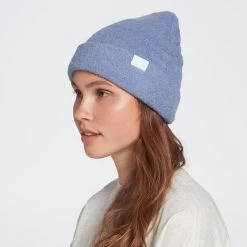 The North Face Women's City Plush Beanie -Sports store NF0A55K6 73A FolkBlue MODSDE