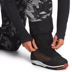 The North Face Men's Seymore Ski Pants -Sports store NF0A5ABW 9G7 TNFBlkTnalMtnscpePrnt MODDET