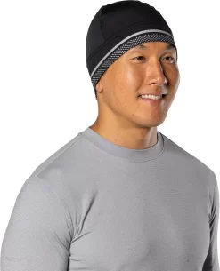 Nathan HyperNight Reflective Beanie 10 Nathan HyperNight Reflective Beanie -Sports store NS10400 BlackGeoStripe MODR