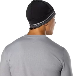 Nathan HyperNight Reflective Beanie 9 Nathan HyperNight Reflective Beanie -Sports store NS10400 BlackGeoStripe MODSDE