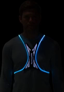 Nathan HyperNight Laser Light Vest -Sports store NS60240 Black DET alt5