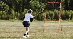 PowerBolt Youth Lacrosse Rebounder -Sports store PWRBLAX191 lifestyle