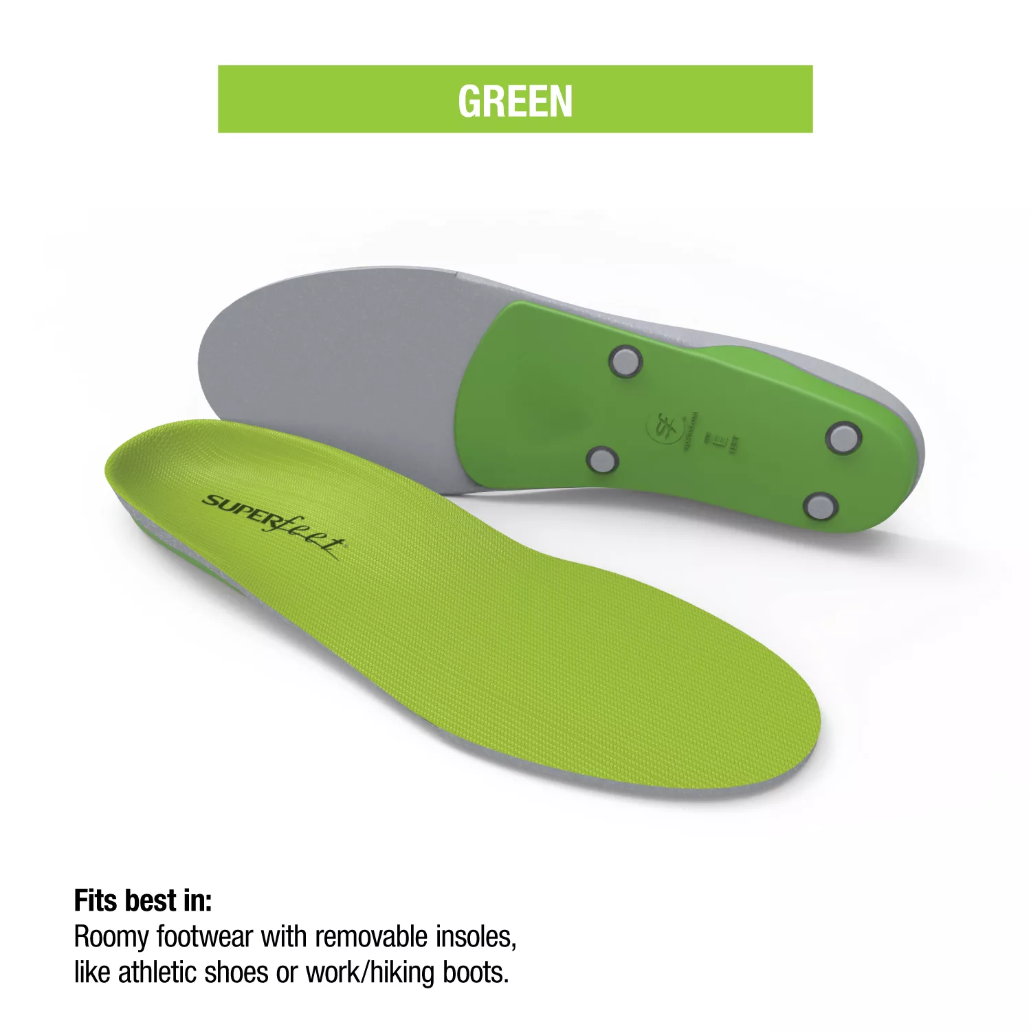 Superfeet GREEN Insoles 4 Superfeet GREEN Insoles - Image 2