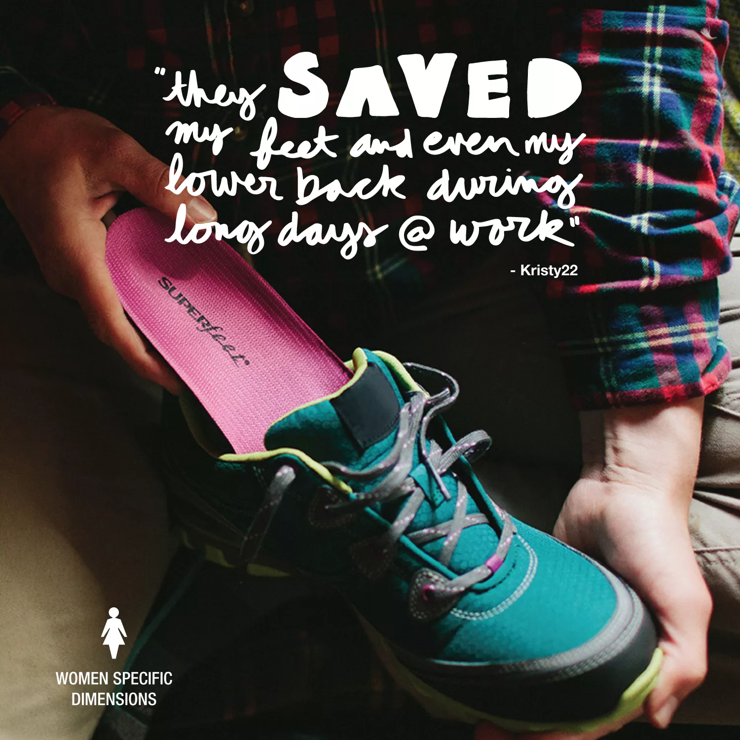 Superfeet Women's BERRY Insoles 6 Superfeet Women's BERRY Insoles - Image 4