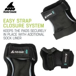Rollerblade Youth Skate Gear 3 Pack 11 Rollerblade Youth Skate Gear 3 Pack -Sports store SKATEGEAR 069P0100100 Black DET alt2