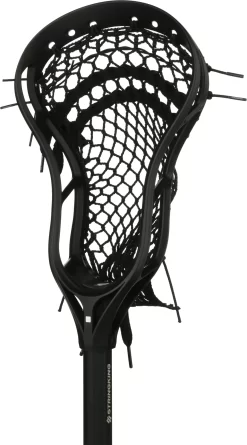 StringKing Junior Complete 2 Attack Lacrosse Stick -Sports store SKCOMP2JR BlackBlack AL
