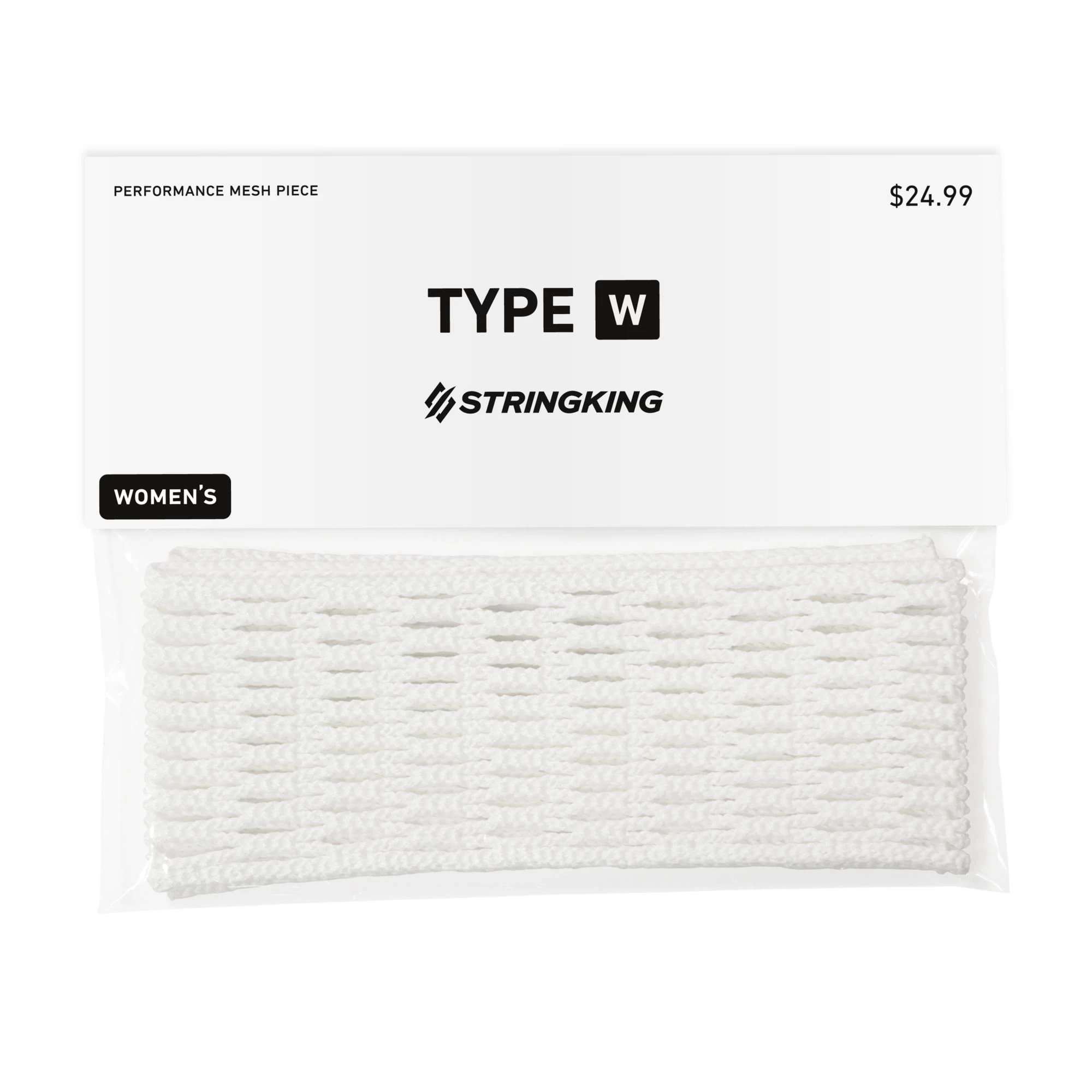 StringKing Women's Type W Semi-Soft Lacrosse Mesh Kit 4 StringKing Women's Type W Semi-Soft Lacrosse Mesh Kit - Image 2