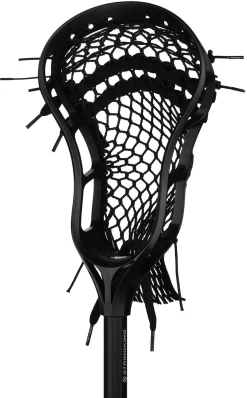 StringKing Boys' Starter Jr. Youth Lacrosse Stick -Sports store SKSTARTERJR ITM0004706 BlackBlack AR