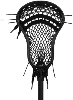 StringKing Boys' Starter Jr. Youth Lacrosse Stick -Sports store SKSTARTERJR ITM0004706 BlackBlack DET