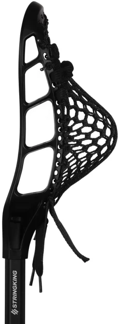 StringKing Boys' Starter Jr. Youth Lacrosse Stick -Sports store SKSTARTERJR ITM0004706 BlackBlack SDE