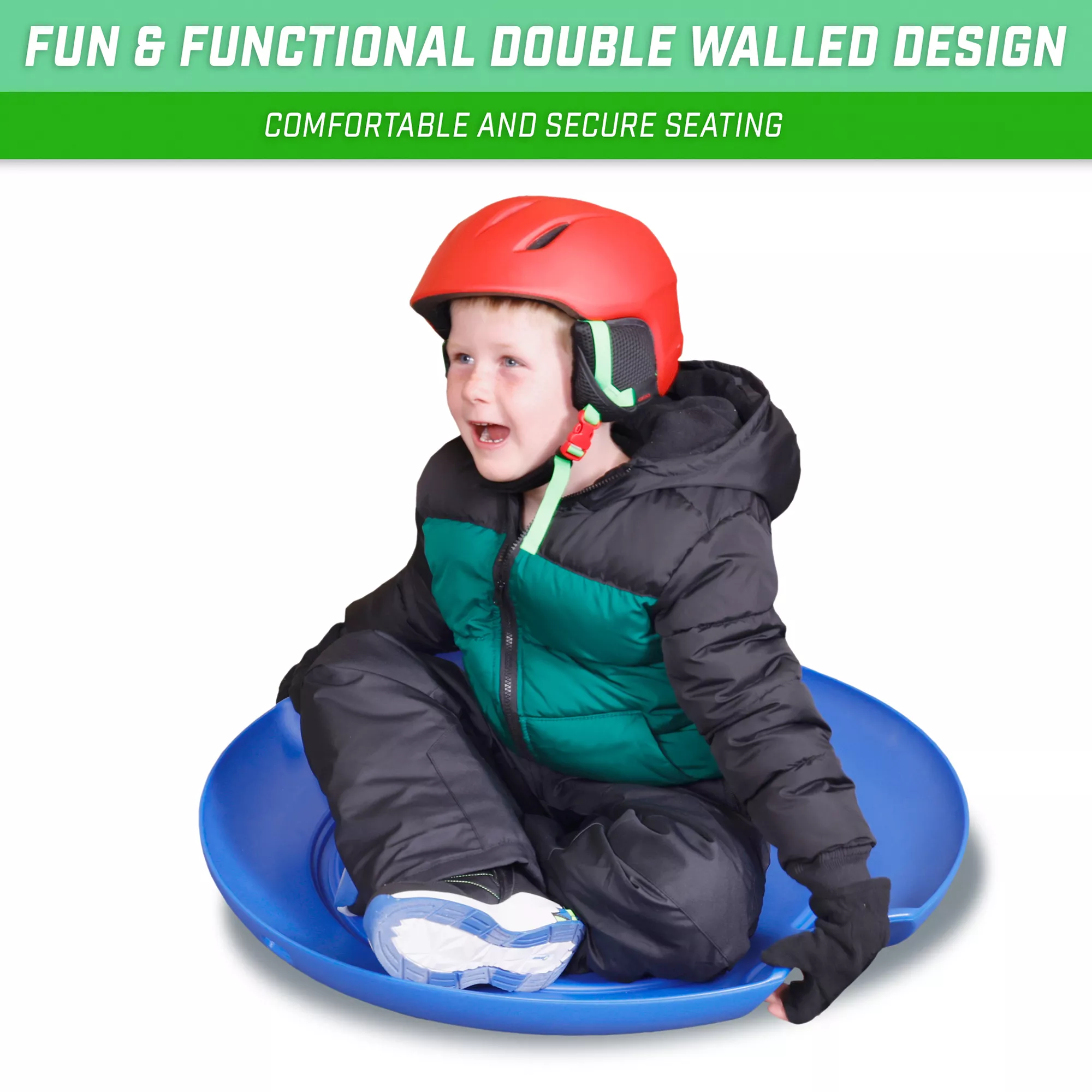 GoSports 29" Premium Snow Saucer 7 GoSports 29" Premium Snow Saucer - Image 5