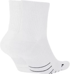 Nike Running Ankle Socks - 2 Packs 5 Nike Running Ankle Socks - 2 Packs -Sports store SX7556 100 White BCK