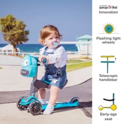 SmarTrike T1 Toddler Scooter -Sports store T1SCOOT 2020400 Blue DET alt2