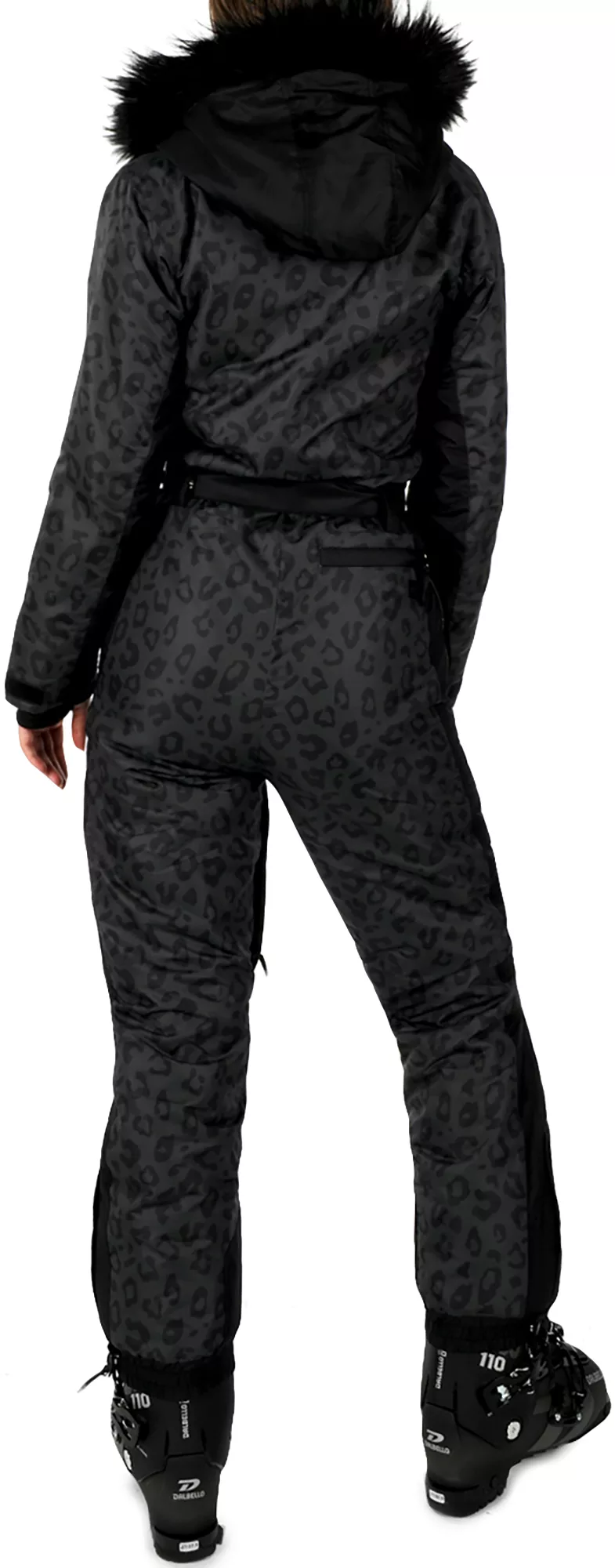 Tipsy Elves Women's Midnight Leopard Snow Suit 5 Tipsy Elves Women's Midnight Leopard Snow Suit - Image 3