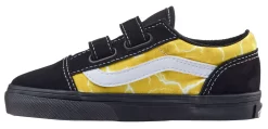 Vans Kids' Toddler Old Skool Shoes -Sports store VN0005W2Y23 BlackYellow INS