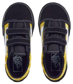 Vans Kids' Toddler Old Skool Shoes -Sports store VN0005W2Y23 BlackYellow TOP