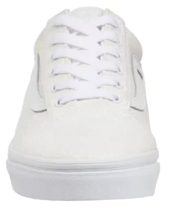 Vans Kids' Grade School Old Skool Shoes 11 Vans Kids' Grade School Old Skool Shoes -Sports store VN0A5EE6WHT GlitterWhite TOE