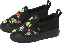 Vans Toddler Classic Slip-On Trippy Drip Glow Shoes -Sports store VN0A5EFKBG9 BlackMulti AL